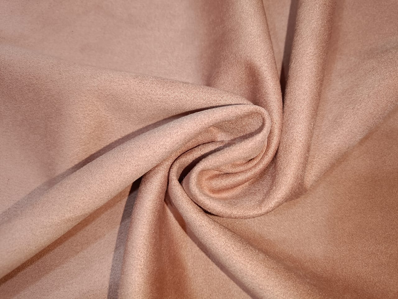 Scuba Suede Knit fabric 59" wide- fashion wear onion pink