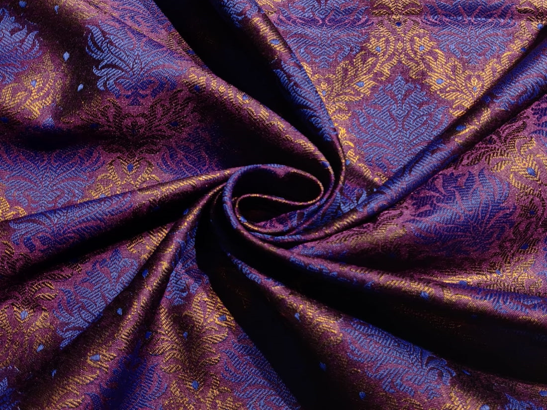 Italian Solid Viscose Blend Satin - Bronze