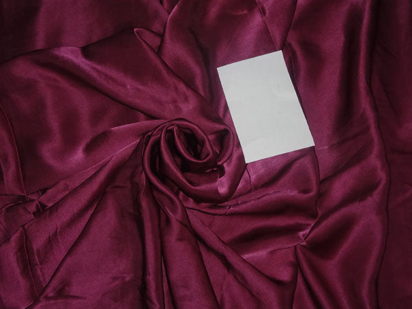 Pure silk satin fabric