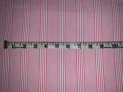 100% Cotton  Seer Sucker fabric available in 2 styles white abstract and red , white stripe