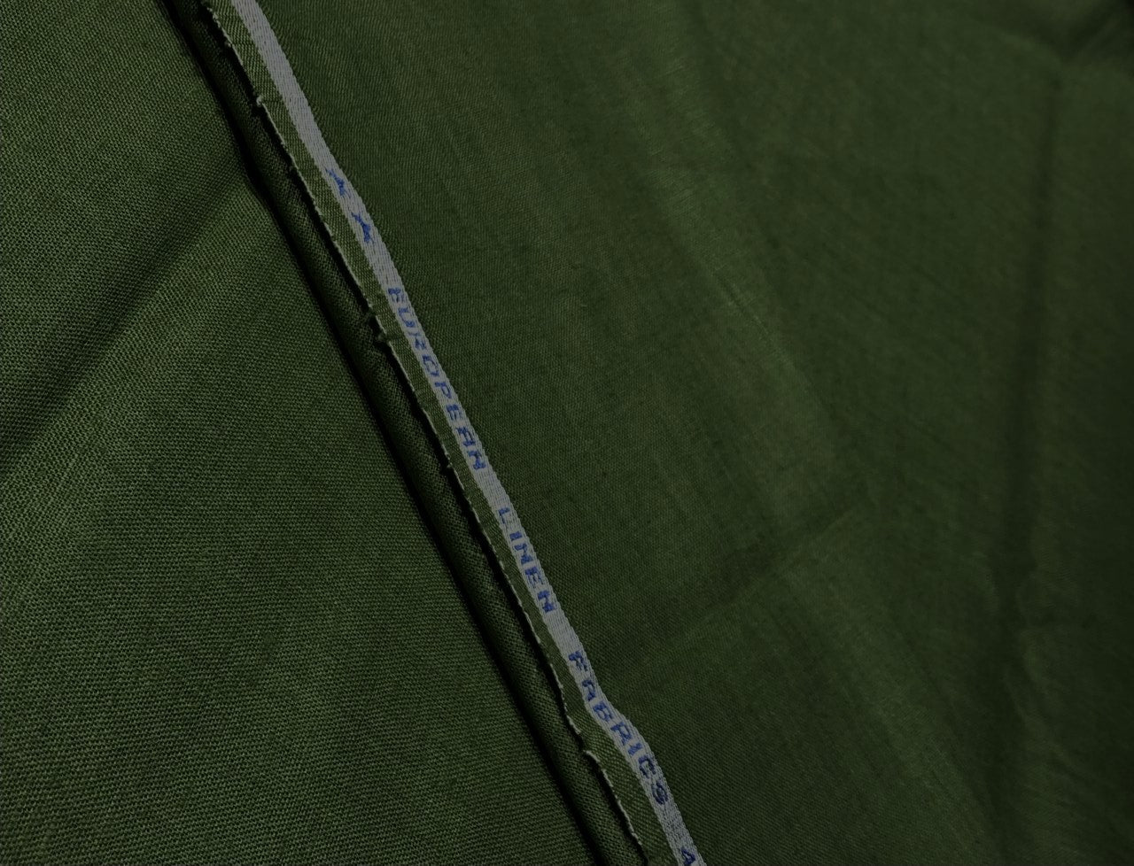 100% linen  40 LEA 58" wide available in 5 colors BRICK RED/INK BLUE/MOSS GREEN/BROWN AND BLACK