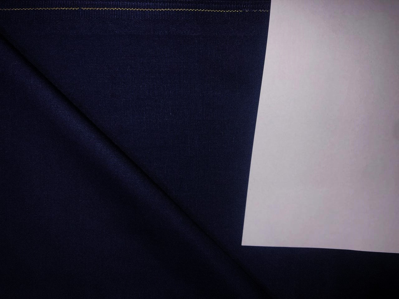 Heavy Twill Suiting Fabric 58" wide in KHAKHI BROWN AND NAVY