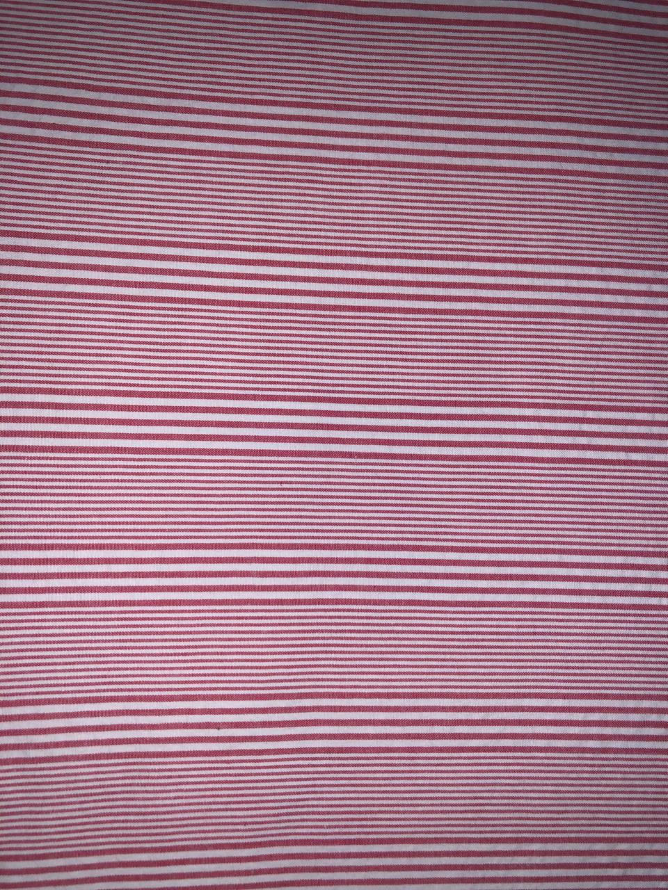 100% Cotton  Seer Sucker fabric available in 2 styles white abstract and red , white stripe