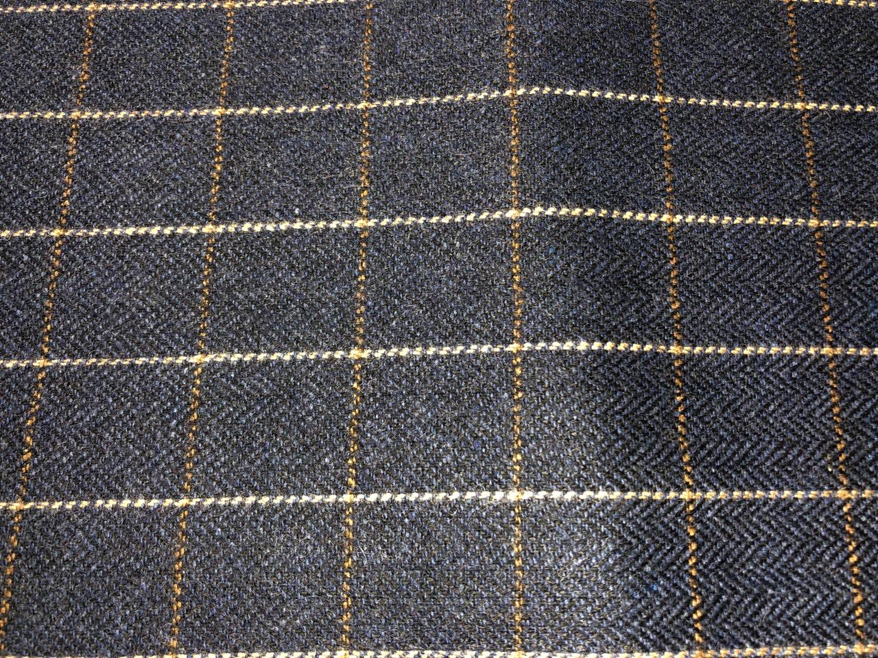 Suiting fabric made in Huddersfield ,England WOOL X TWEED  available in 3 colors teal, blue and navy[16873/74/75]