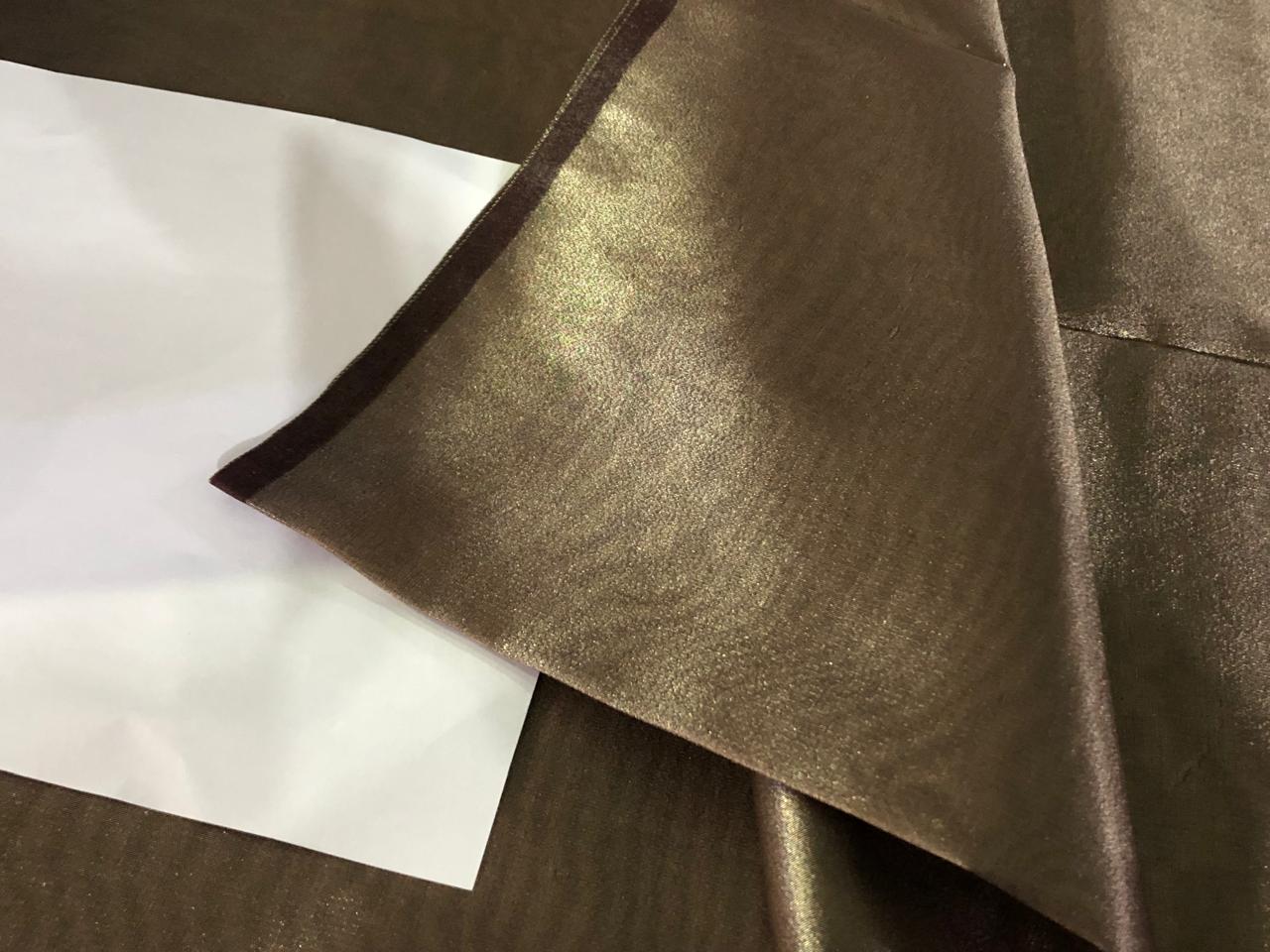 Crushed and Solid  metallic tissue 44" wide available in 6 sets of matching crush and solid silver grey with a green tinge/green x metallic gold/rosewood x metallic gold/TYRIAN purple x metallic gold/RASBERRY x gold and chocolate brown x metallic gold