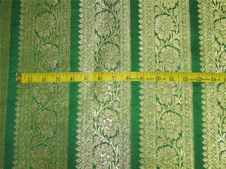 Brocade border fabric red x metallic gold color 44" wide BRO658/BRO946 available in 4 colors bright red ,red green and black