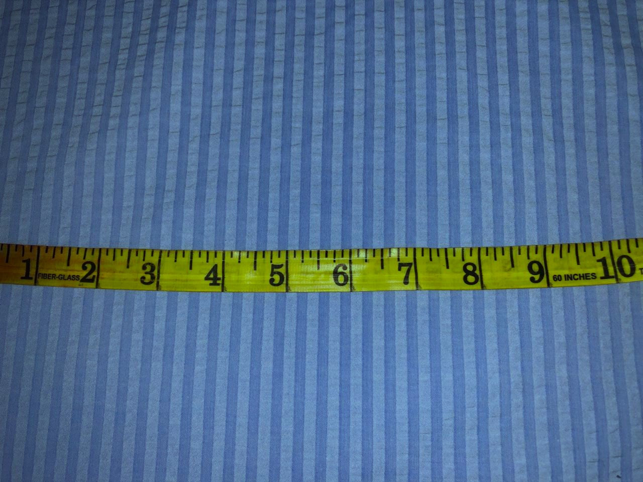 Italian cotton seersucker fabric 58" wide available in white / multi/ blue /fawn /baby pink/ sky blue and bright blue seersucker stripes