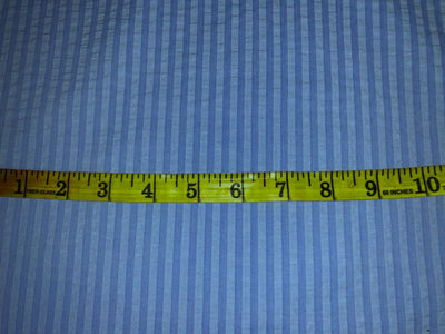 Italian cotton seersucker fabric 58" wide available in white / multi/ blue /fawn /baby pink/ sky blue and bright blue seersucker stripes