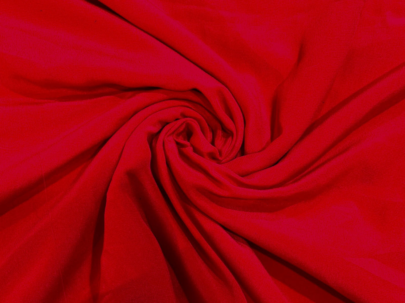 Pure silk crepe fabric 20 mm weight available in 3 colors pink 44"/olive 44" and red 54"