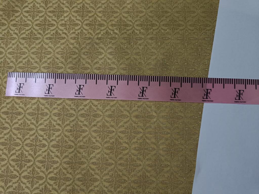 SILK SPUN Brocade fabric GOLD AND METALLIC GOLD Color 44" wide BRO361[2]