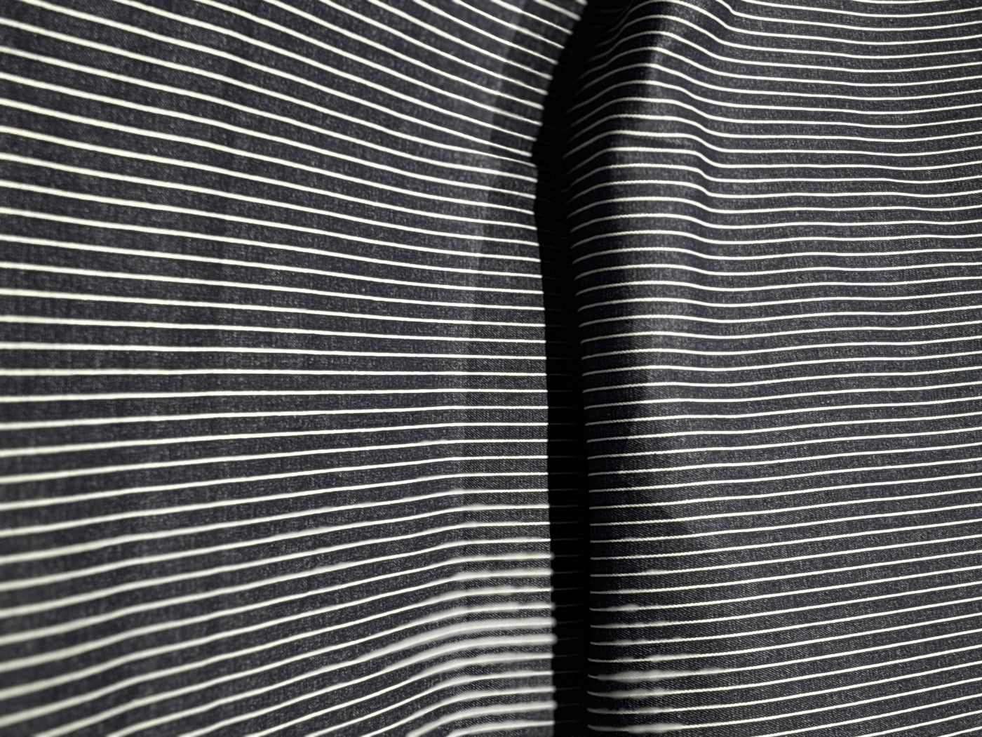 100% Cotton Denim STRIPES available in 2 different styles double stripe and single stripe [17175/76]
