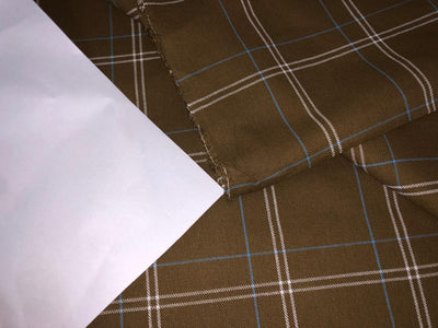 100% Cotton twill  plaids with  available in 3 colors REDS, BLUES and GREENS/GREEN,RUSTY BROWN AND BLUE  AND BROWN,WHITE AND BLUE