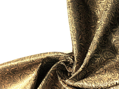 Silk Brocade fabric 44" wide INTRICATE JACQUARD available in 10 colors