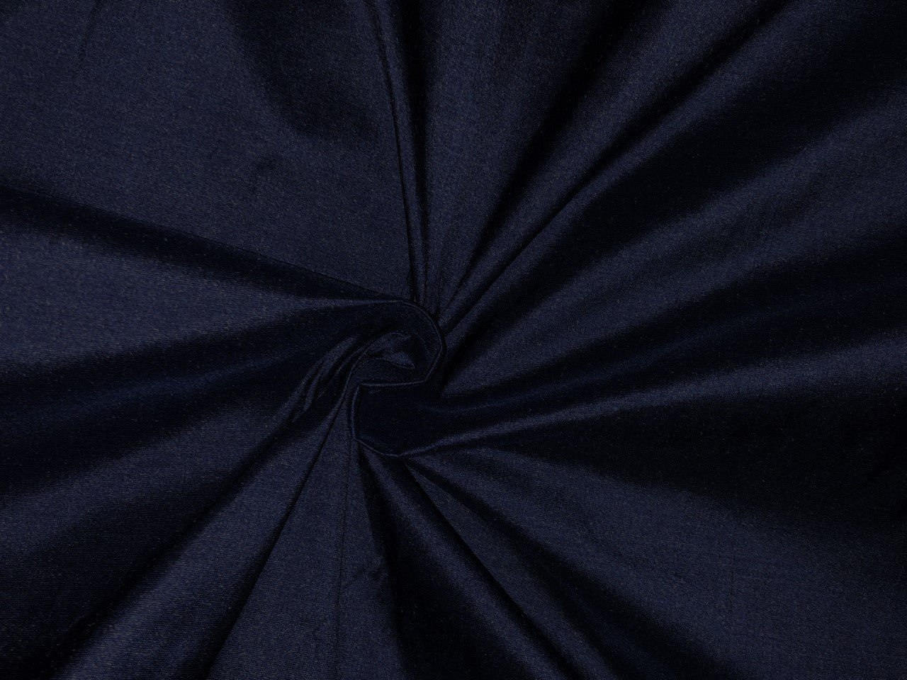 Silk Dupion fabric Dark Midnight Blue color 54" wide DUP404