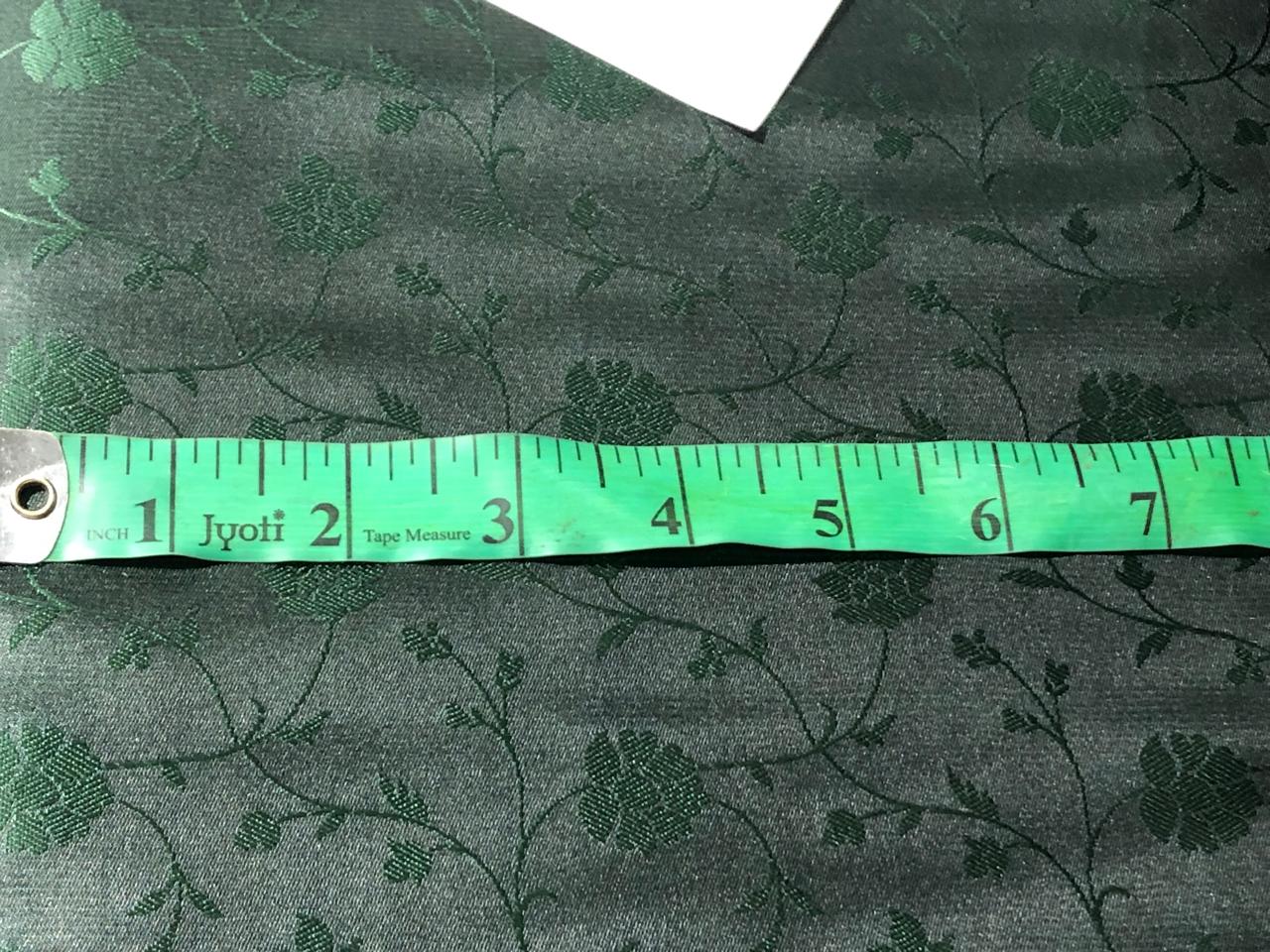 Silk Brocade  fabric~ satin 44" wide   jacquard available in 2 colors wine black and green black BRO102[1]/bro997[1/2]