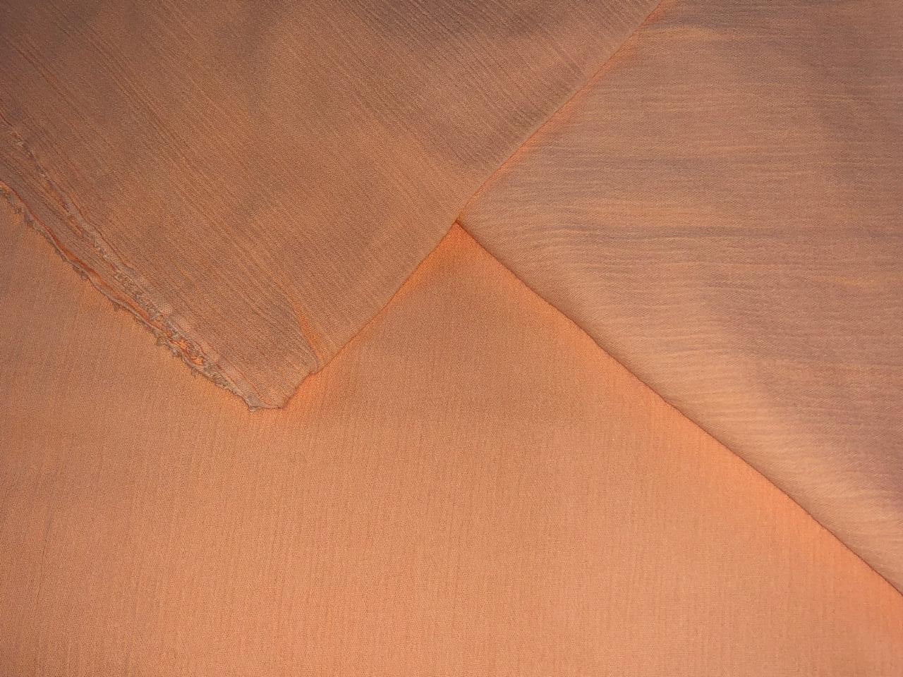 Cotton crush crepe  fabric 58" wide available in 10 colors deep orange /blush/royal blue/lemon/black/white/scarlet red/amethyst/pink and peach