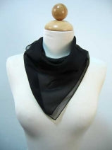 SCARVES /STOLES SHADED 20" X 20" available in 3 colors wine/navy and green