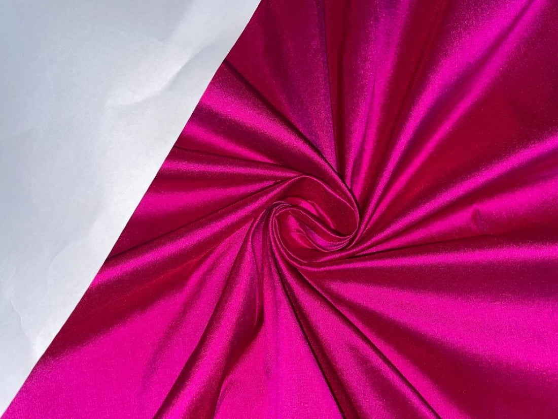 SILK Dupioni FABRIC Bright Fuchsia color 54" wide DUP67[2]