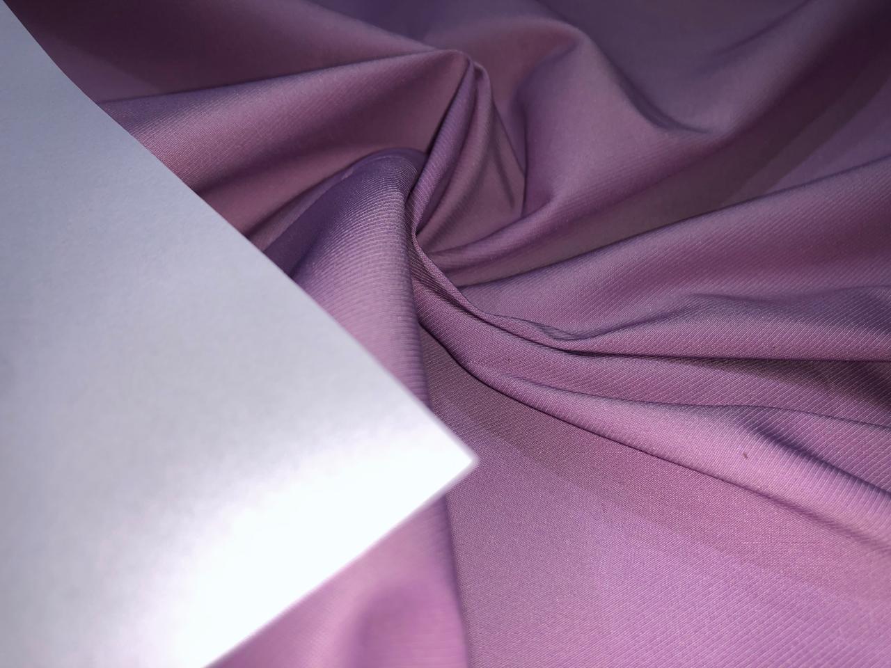 Cotton 68%,polyethylene textile 30%, Polyurethane(pu)2% Stretch Kersey.REVERSABLE available in blue and black as well as lilac and dusty rose