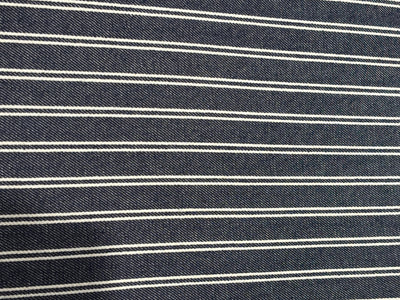 100% Cotton Denim STRIPES available in 2 different styles double stripe and single stripe [17175/76]