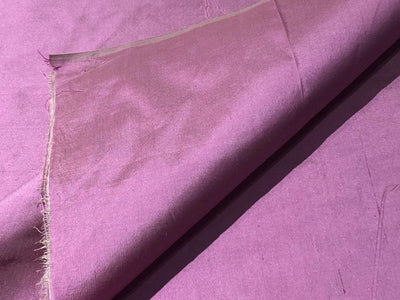 Pure SILK DUPIONI FABRIC Rosette Mauve colour DUP165[1]