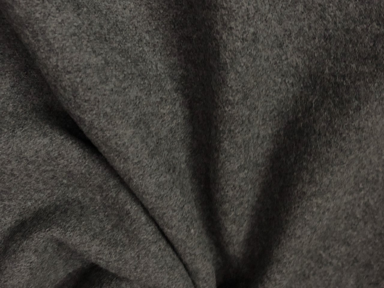 Wool Suiting Fabric DARK GREY [16450]