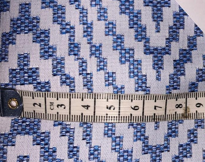 100% Cotton jacquard  Fabric 58" wide mill made available in 2 colors blue and denim blue