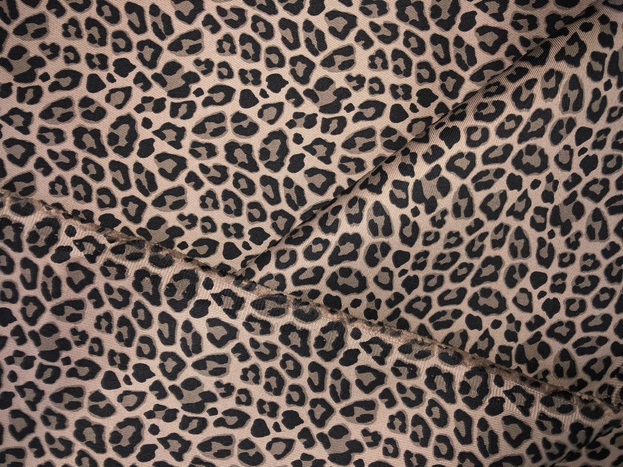 100% Cotton Denim  Fabric 58" wide available in 3 styles ANIMAL PRINT/ GEOMETRIC and INDIAN PAISLEY