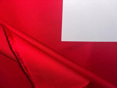 100% Cotton Denim  Fabric red color 58" wide  AMAZING FOR SHIRTS [17179]