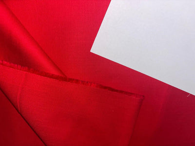 100% Cotton Denim  Fabric red color 58" wide  AMAZING FOR SHIRTS [17179]