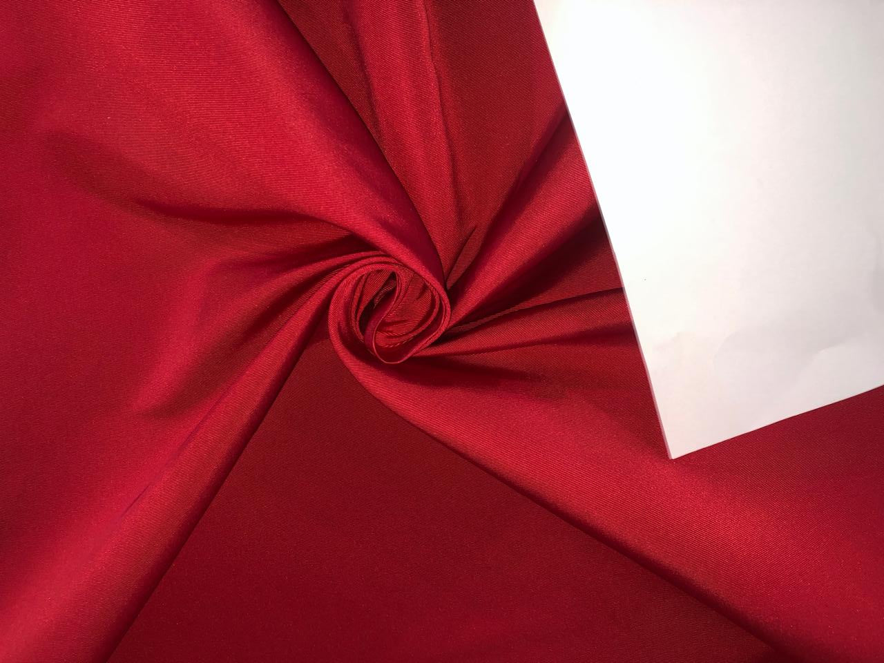 Silk Dupion fabric  SELF RIBBED available in 2 colors intense hot pink and red  54" wide [DUP407/408 ROLL]