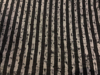 100 % Cotton With Slubs And Stripes 58" wide [16866]