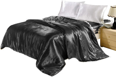 100% Mulberry Silk Satin Duvet cover