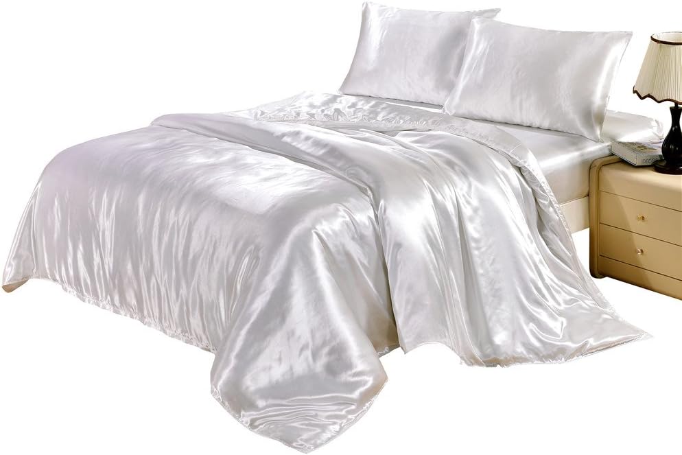 100% Mulberry Silk Satin Duvet cover