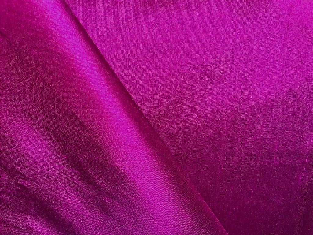 100% Pure SILK Dupioni FABRIC dark magenta color 54" wide DUP130[2]