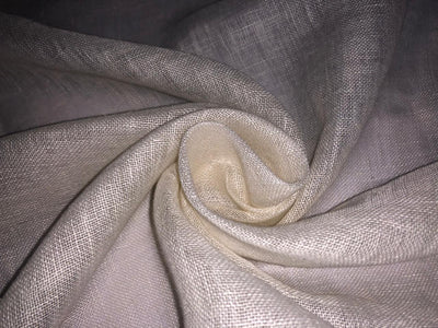 Pure linen fabric Thin 26 momme  59&quot; wide available in natural color ivory 44" and camel 58"[ROLLS]