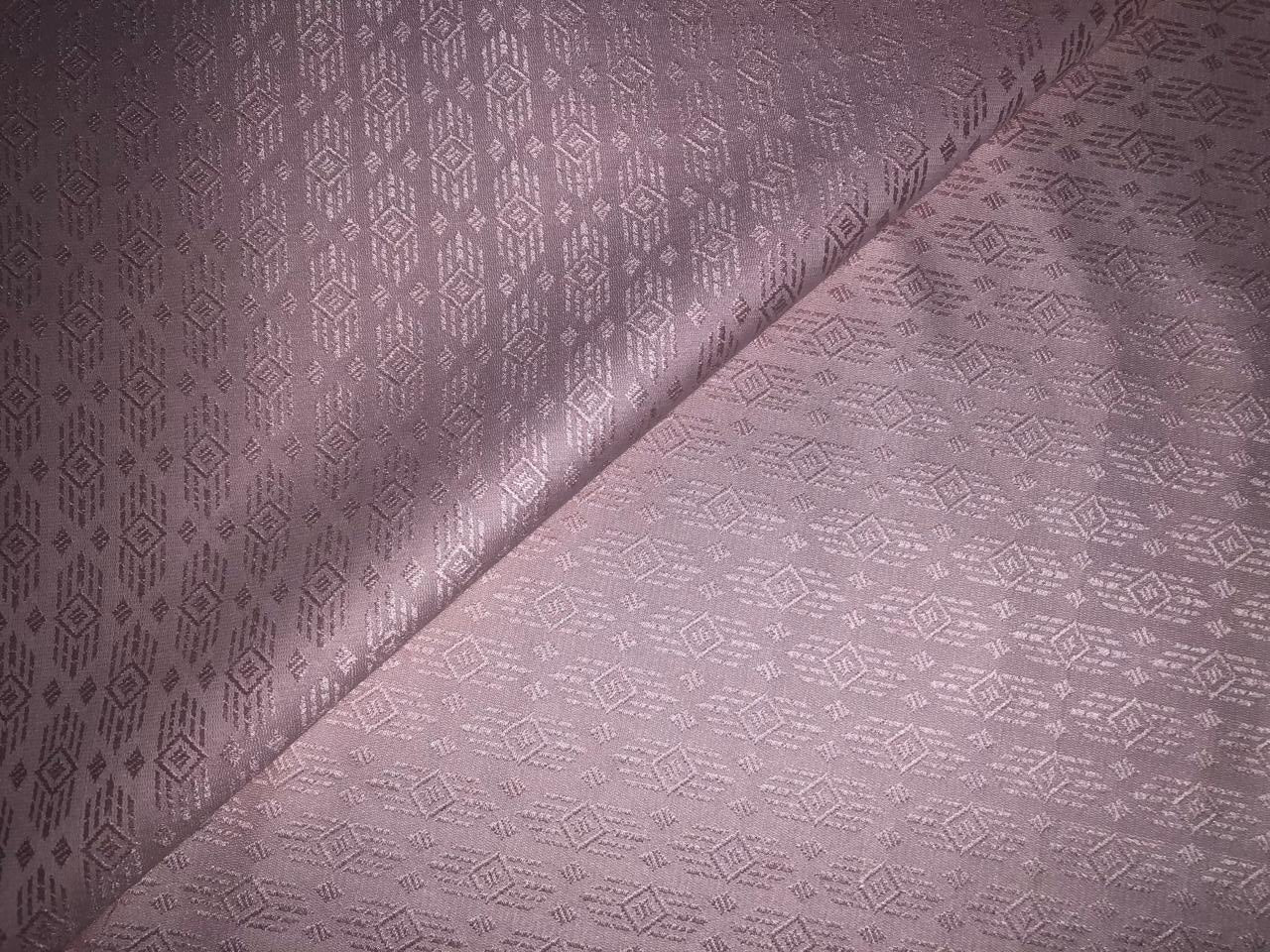 COTTON BROCADE FABRIC  44" wide BRO1002 available in 5 pastel shades baby blue/light pink/grey/peach and mint