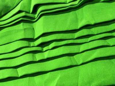 Pure silk crepe fabric 40 momme weight 44" wide available in 4 colors parrot green, aegean blueblue