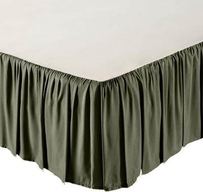 Pure Silk Taffeta Bed Skirt