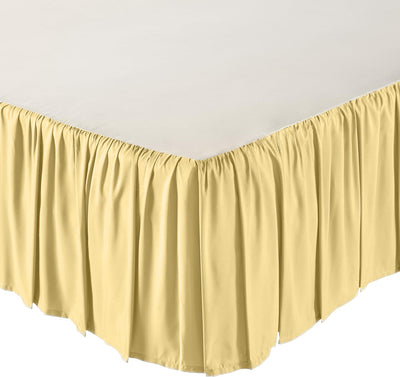 Pure Silk Taffeta Bed Skirt