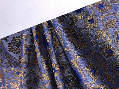 Silk Brocade fabric with subtle metallic gold   JACQUARD BRO931/BRO987 available in 5 colors grey, mint ,silver grey, sapphire and yellow