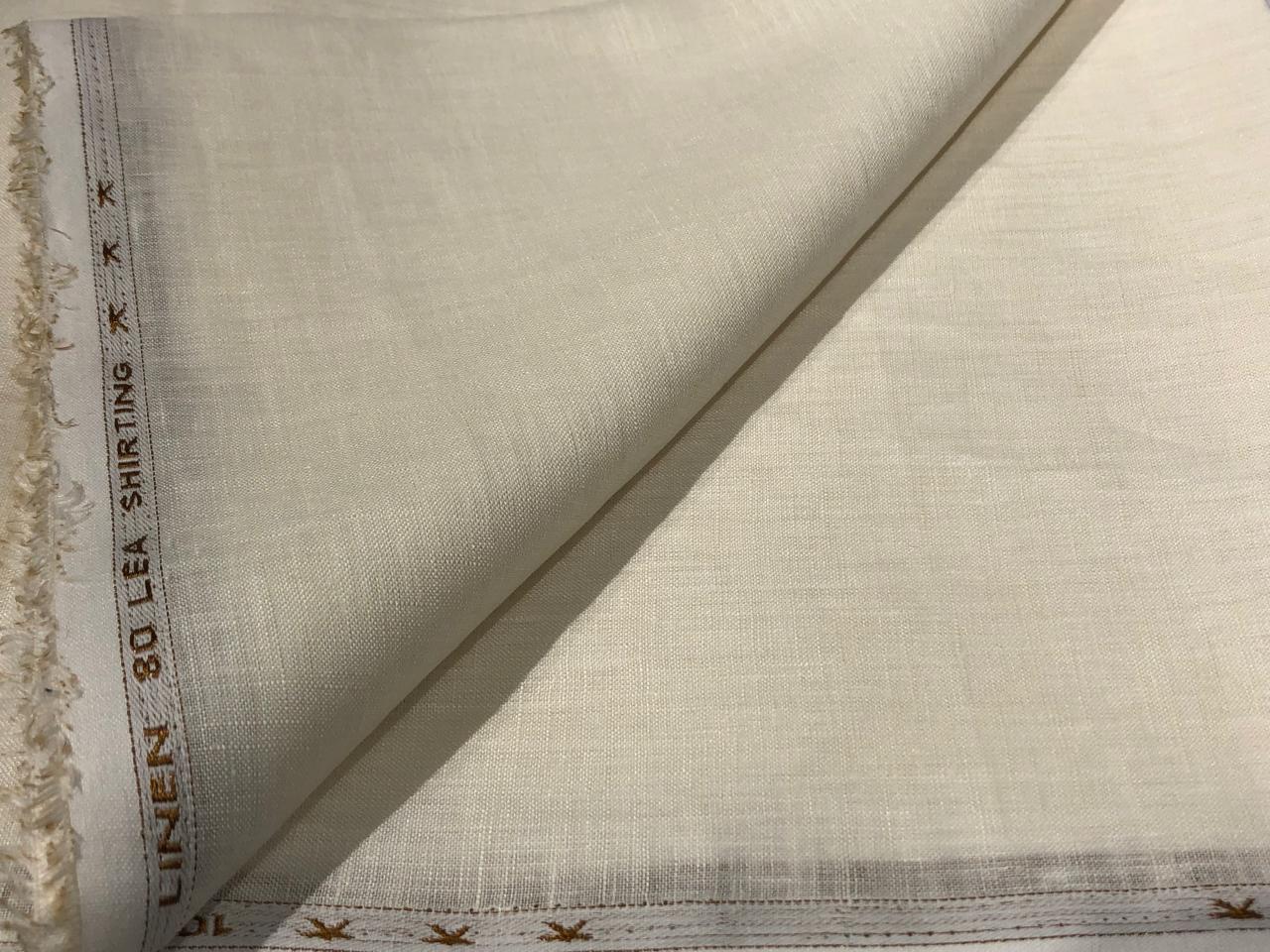 100% linen  80 LEA 58" wide available in 5 colors ivory/blue/taupe/silver grey AND sand