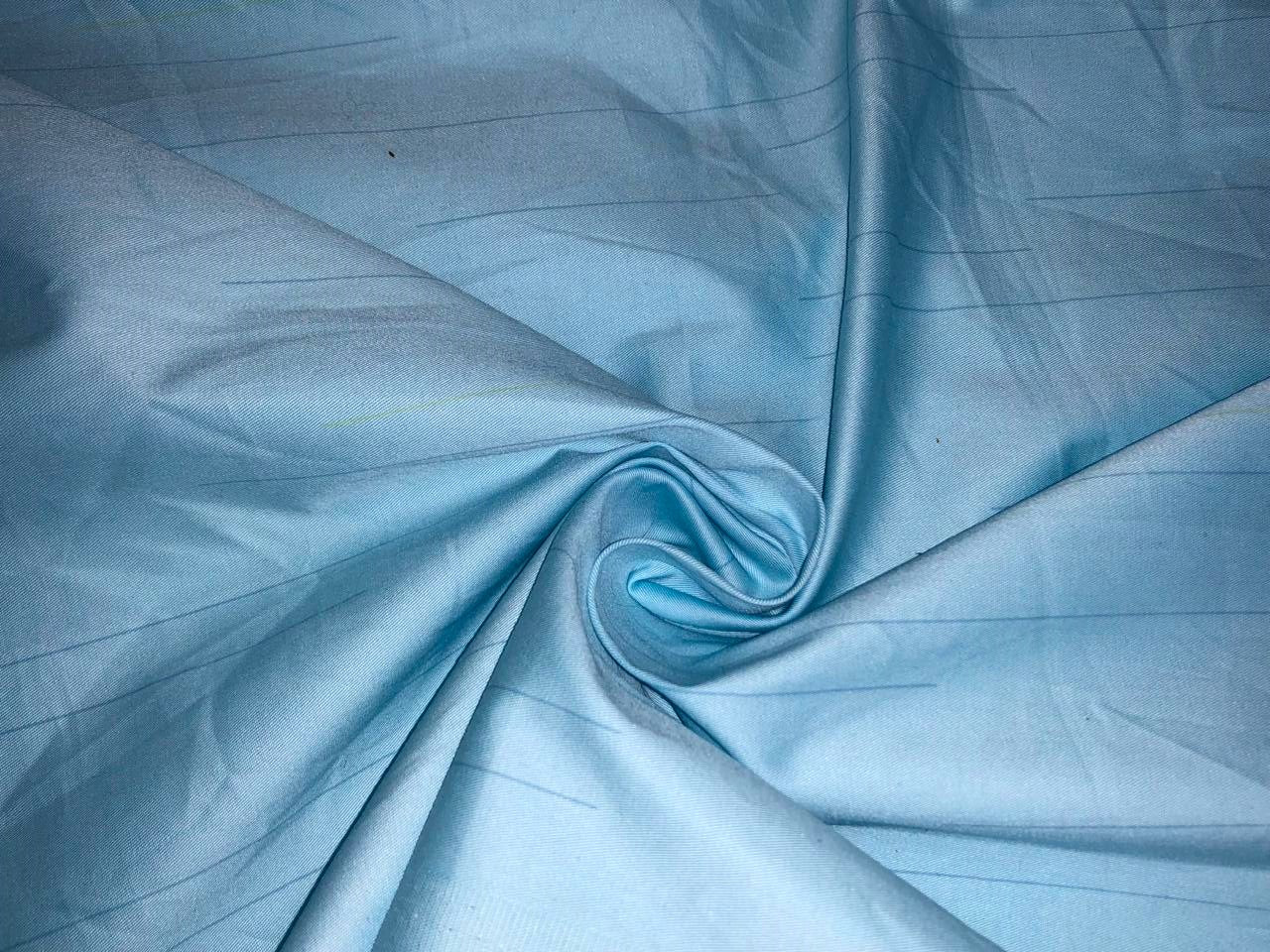 100% COTTON SATIN STRIPES BLUE [16666]