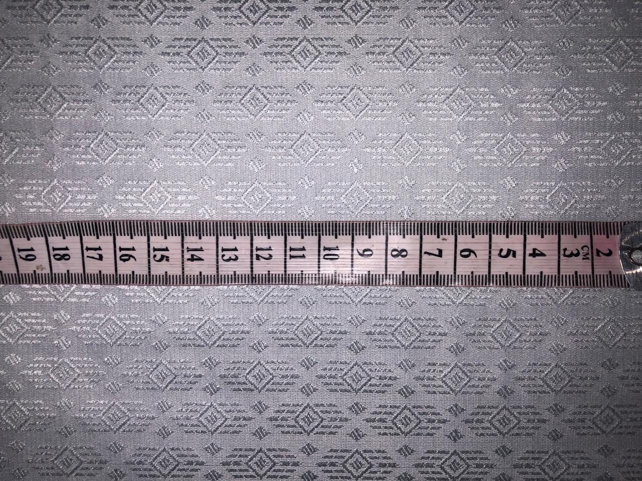 COTTON BROCADE FABRIC  44" wide BRO1002 available in 5 pastel shades baby blue/light pink/grey/peach and mint