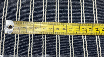 100% Cotton Denim STRIPES available in 2 different styles double stripe and single stripe [17175/76]