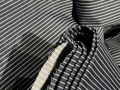 100% Cotton Denim STRIPES available in 2 different styles double stripe and single stripe [17175/76]