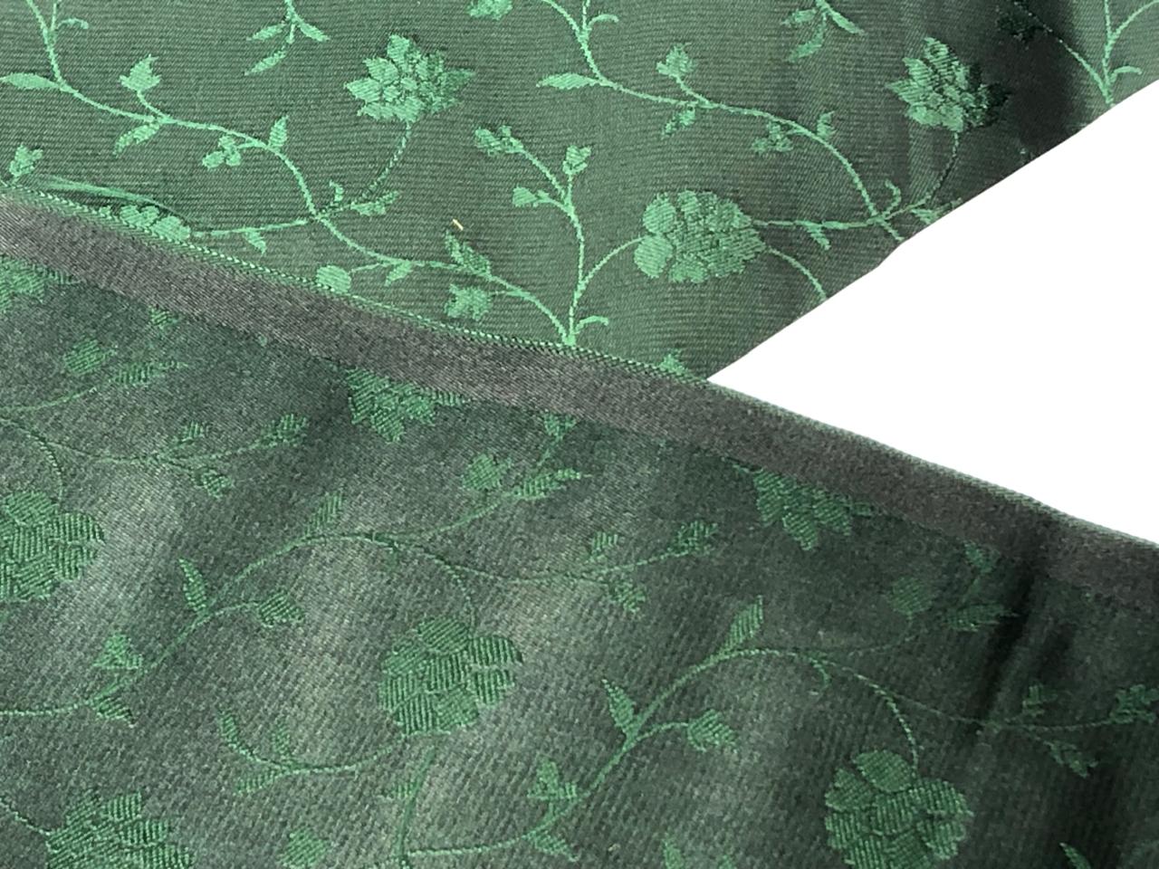 Silk Brocade  fabric~ satin 44" wide   jacquard available in 2 colors wine black and green black BRO102[1]/bro997[1/2]