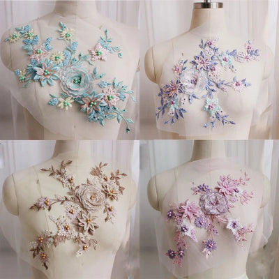 Beautiful Flower/ butterfly embellishment dyeable