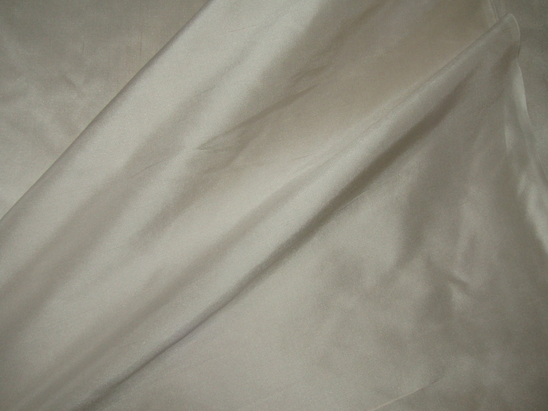 PURE SILK DUPIONI FABRIC CREAM COLOR 54" wide DUP190