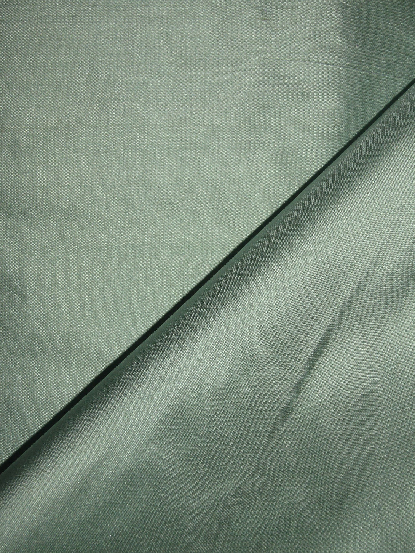 SILK Dupioni FABRIC Light pastel green color 54" wide DUP117[2]